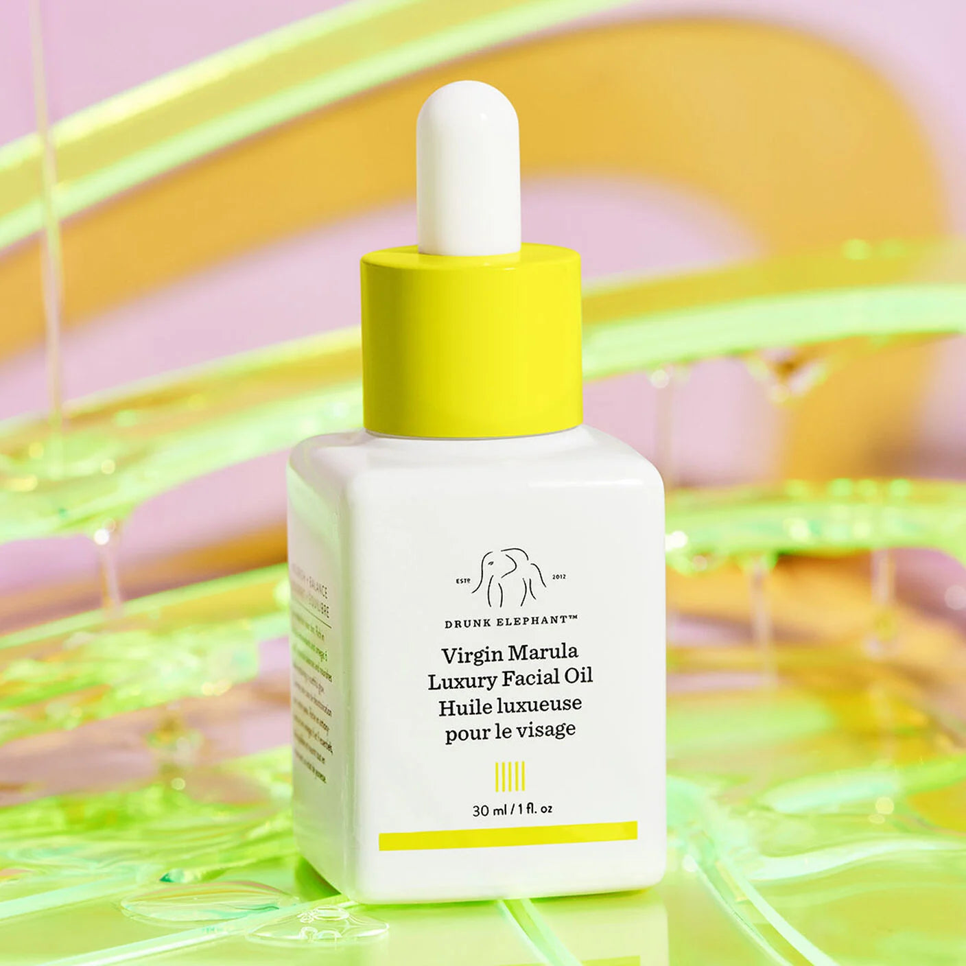 Dầu Dưỡng Da Drunk Elephant Virgin Marula Luxury Facial Oil-Kallos