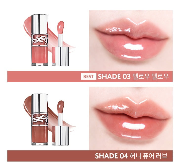 Dầu Dưỡng Môi YSL Loveshine Plumping Lip Oil Gloss #3 Mellow Mallow-Kallos
