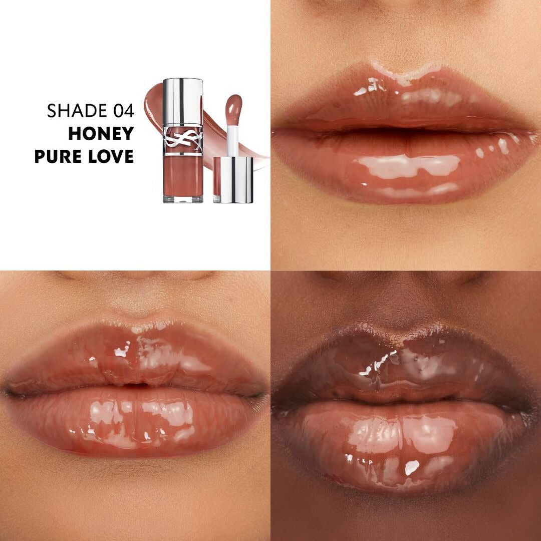 Dầu Dưỡng Môi YSL Loveshine Plumping Lip Oil Gloss #4 Honey Pure Love