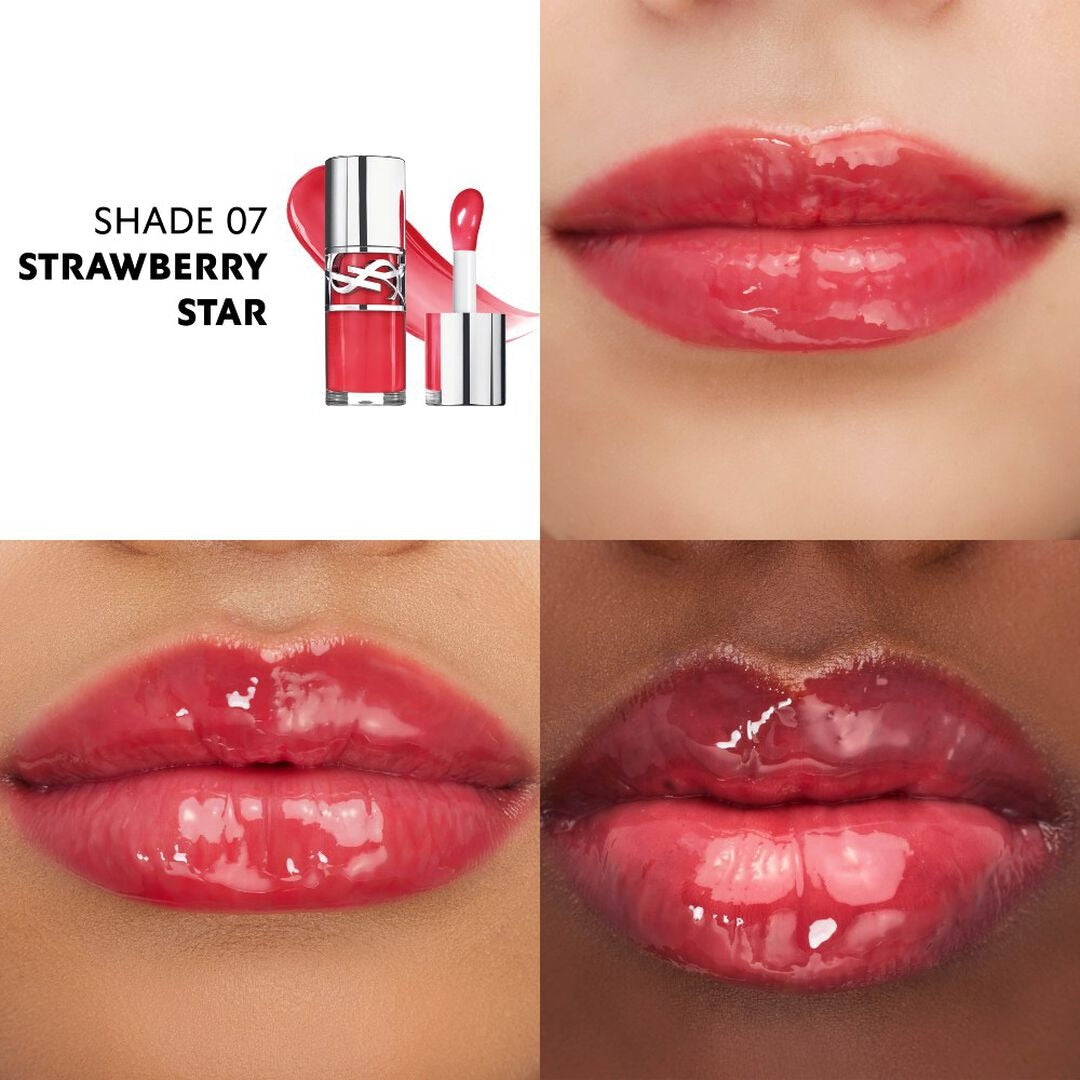 Dầu Dưỡng Môi YSL Loveshine Plumping Lip Oil Gloss #7 Strawberry Star