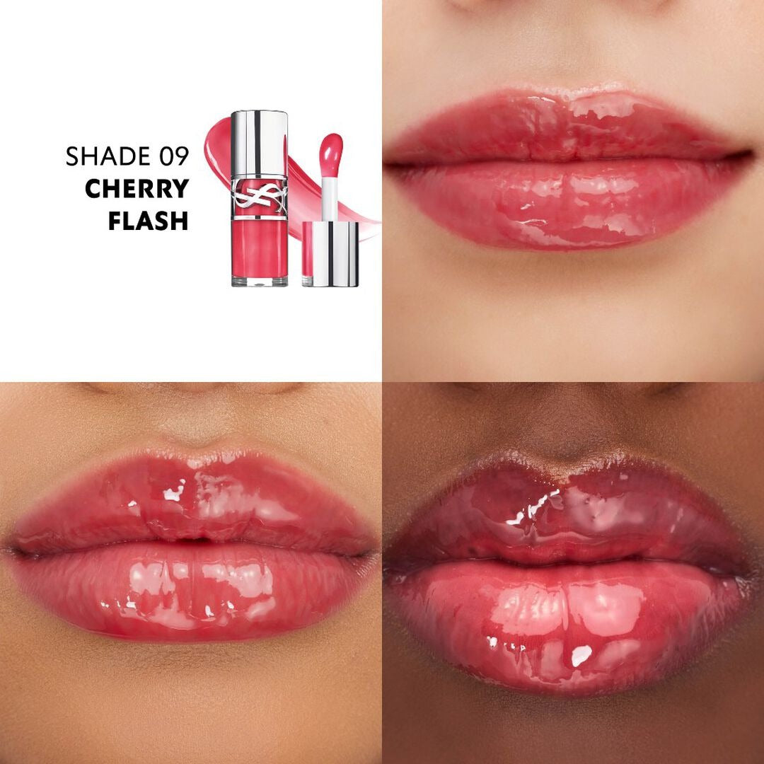 Dầu Dưỡng Môi YSL Loveshine Plumping Lip Oil Gloss #9 Cherry Flash