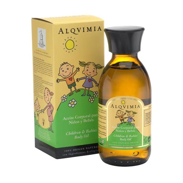 Dầu Dưỡng Thể ALQVIMIA Children &amp; Babies Body Oil 