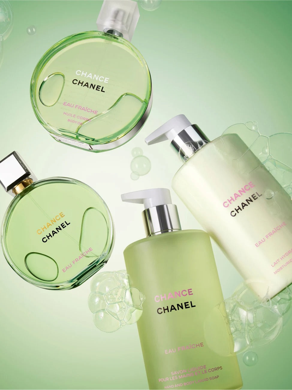 Dầu Dưỡng Thể CHANEL Chance Eau Fraîche Hair & Body Oil-Kallos