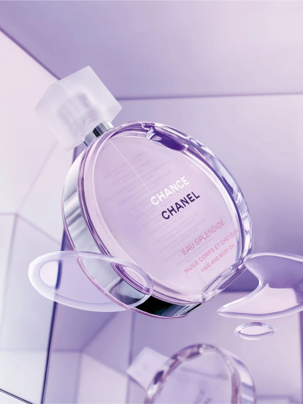 Dầu Dưỡng Thể CHANEL Chance Eau Splendide Hair & Body Oil