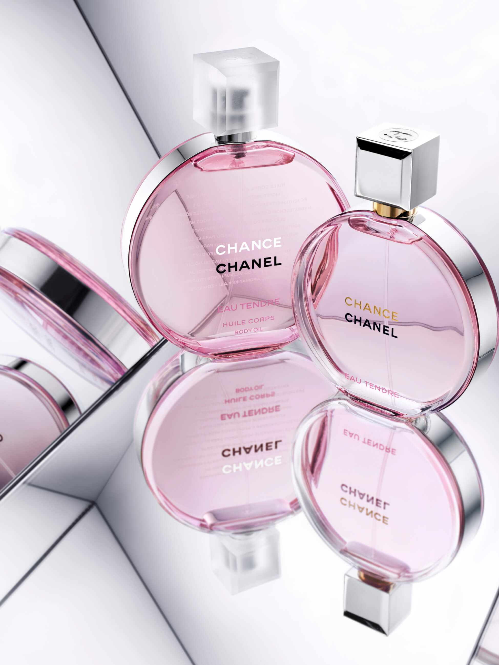 Dầu Dưỡng Thể CHANEL Chance Eau Tendre Moisturising Scented Body Oil-Kallos