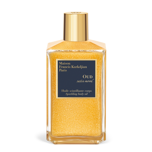 Dầu Dưỡng Thể Maison Francis Kurkdjian Oud Satin Mood Sparkling Body Oil-Kallos