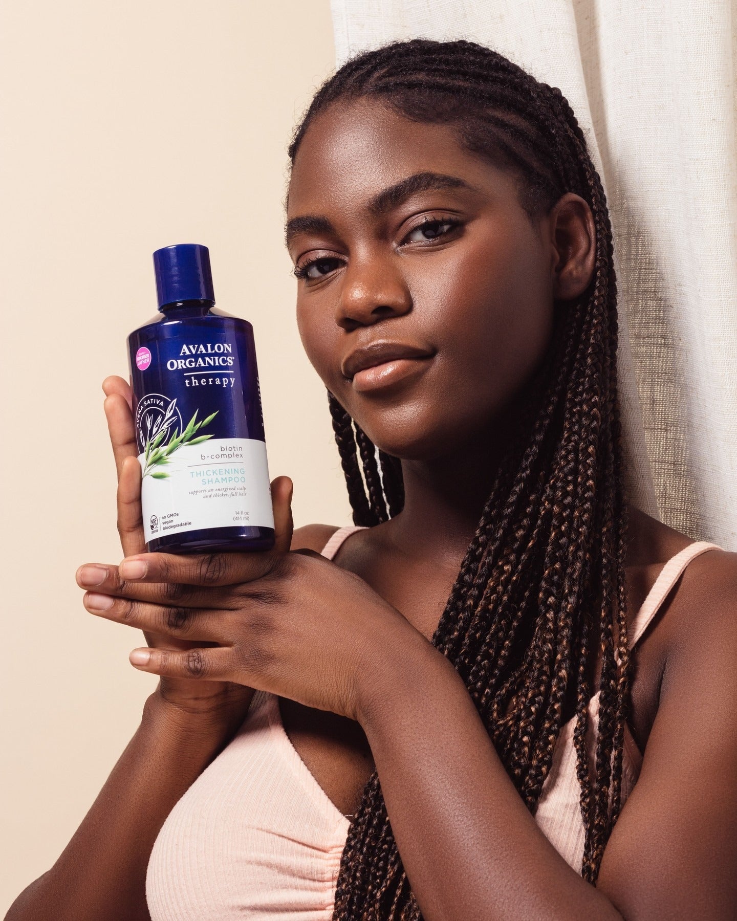 Dầu Gội Avalon Organics Thickening Biotin B-Complex Shampoo-Kallos