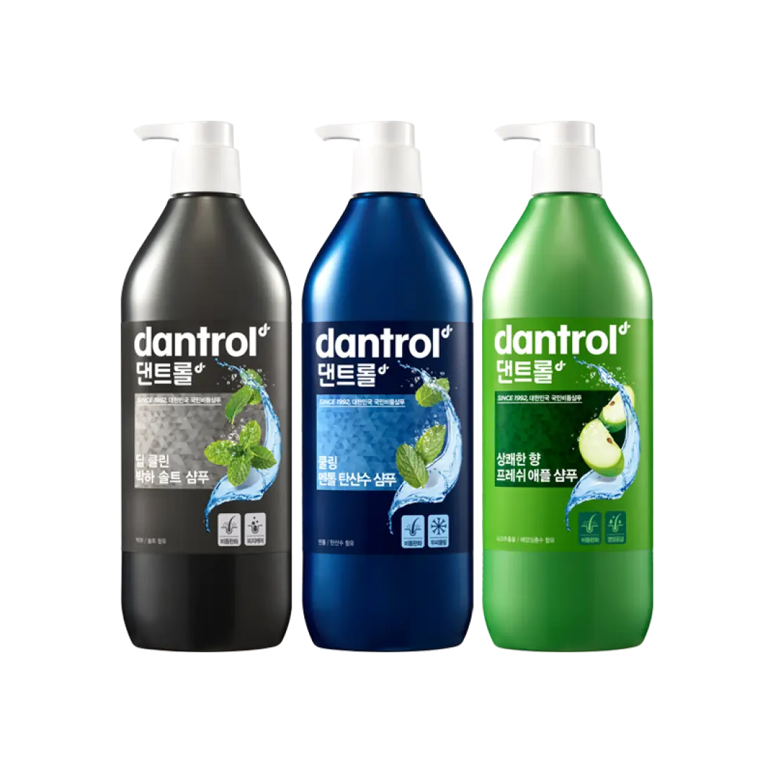 Dầu Gội Dantrol Cooling Menthol Sparkling Water Shampoo-Kallos