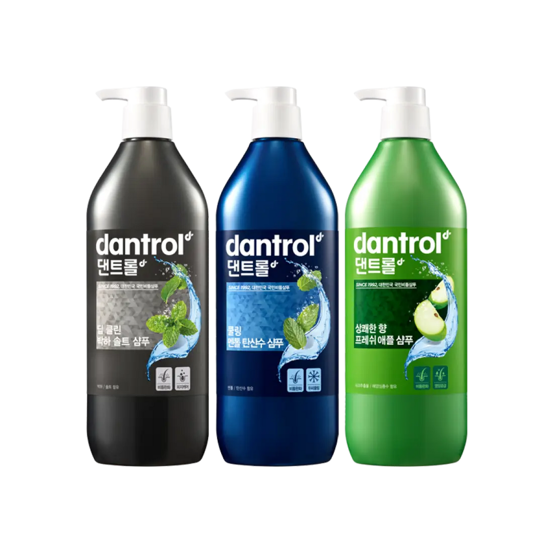 Dầu Gội Dantrol Refreshing Scent Fresh Apple Shampoo