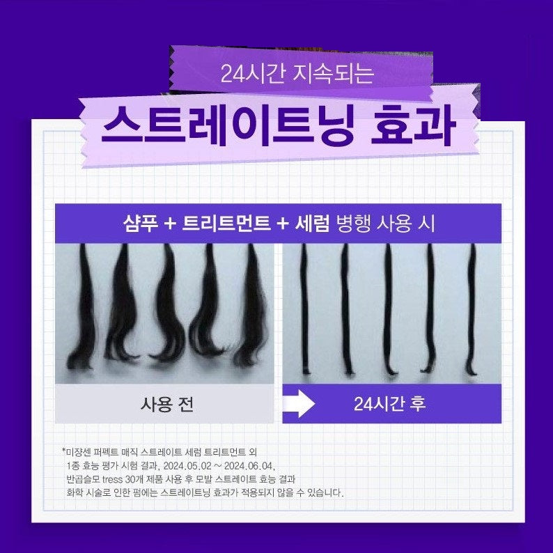 Dầu Gội Mise En Scene Perfect Magic Straight Serum Shampoo