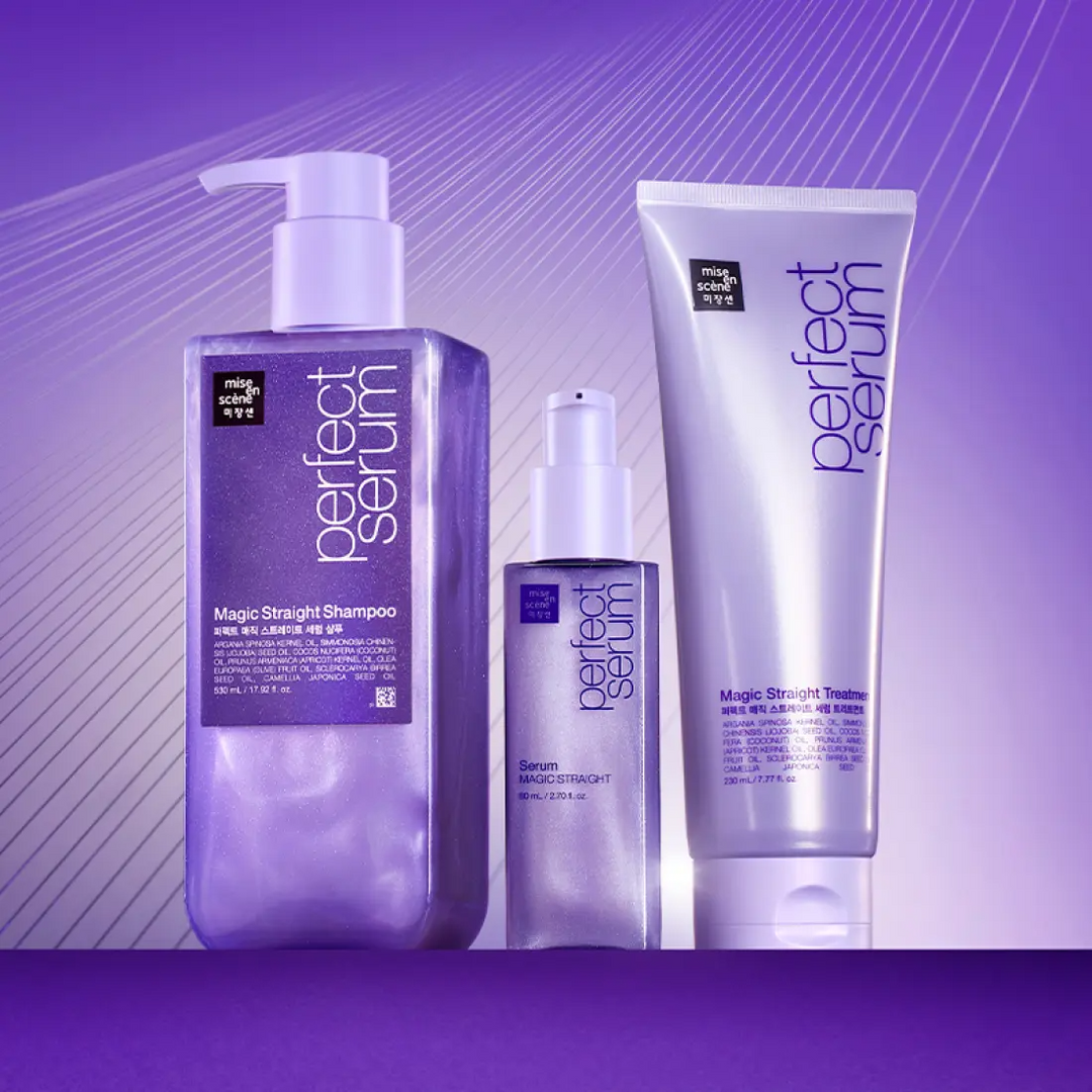 Dầu Gội Mise En Scene Perfect Magic Straight Serum Shampoo