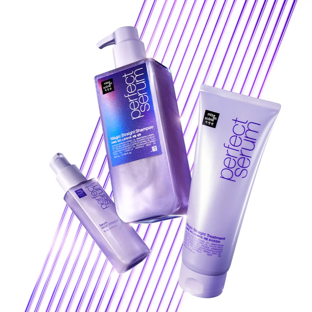 Dầu Gội Mise En Scene Perfect Magic Straight Serum Shampoo