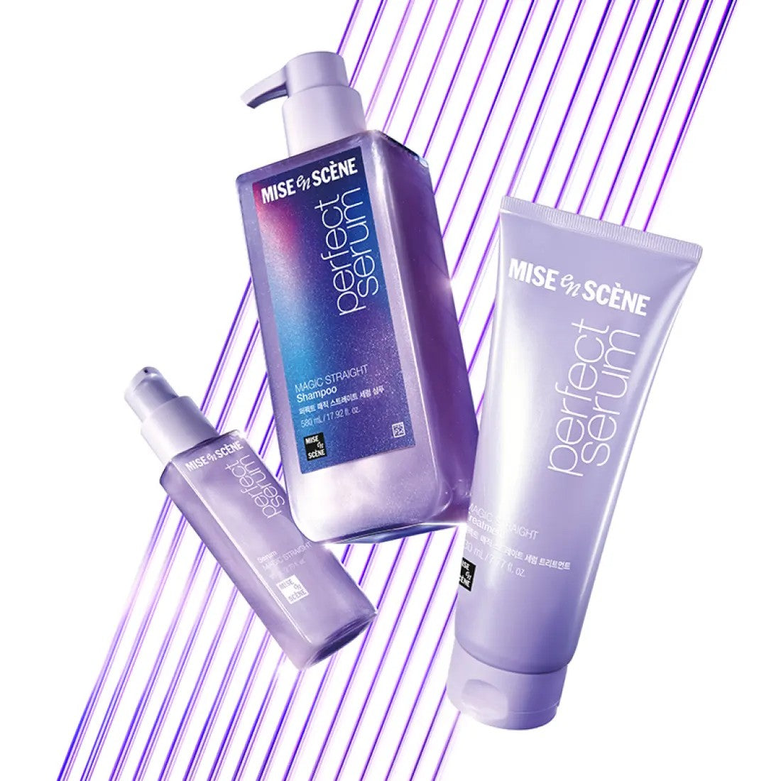 Dầu Gội Mise En Scene Perfect Magic Straight Serum Shampoo-Kallos