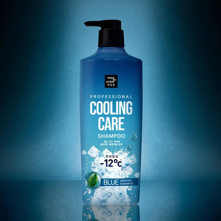 Dầu Gội Mise En Scene Professional Cooling Care Blue Menthol Shampoo-Kallos