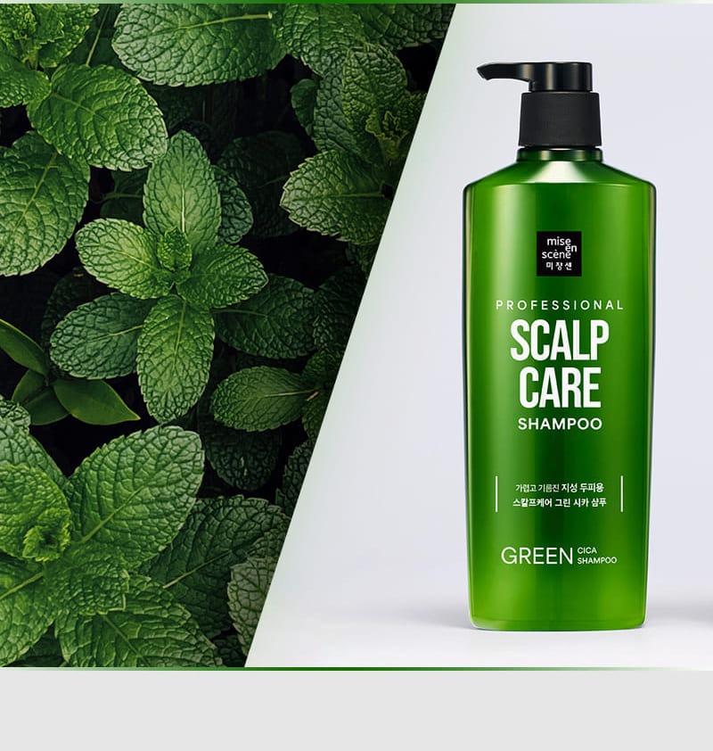 Dầu Gội Mise En Scene Professional Scalp Care Green Cica Shampoo-Kallos
