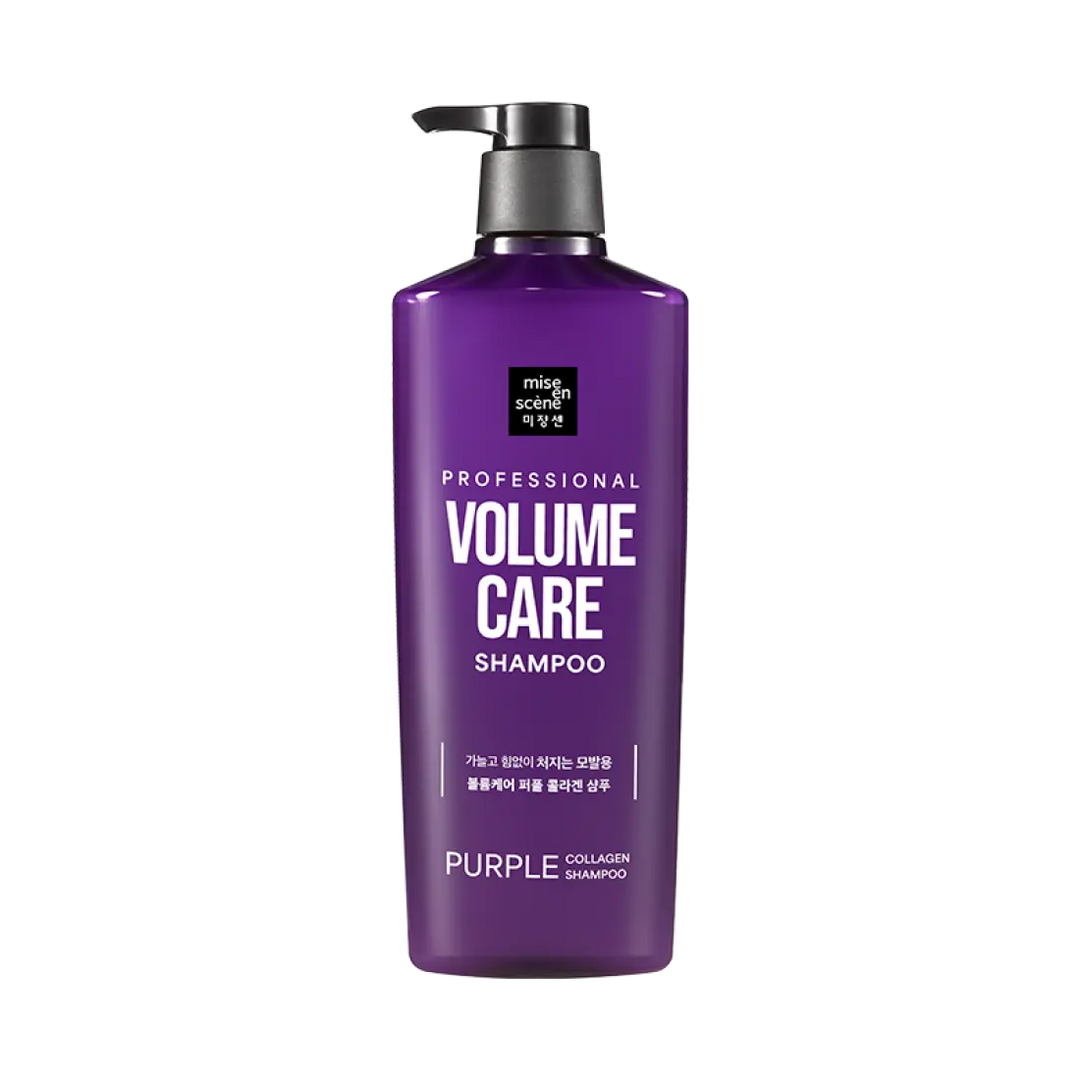Dầu Gội Mise En Scene Professional Volume Care Purple Collagen Shampoo