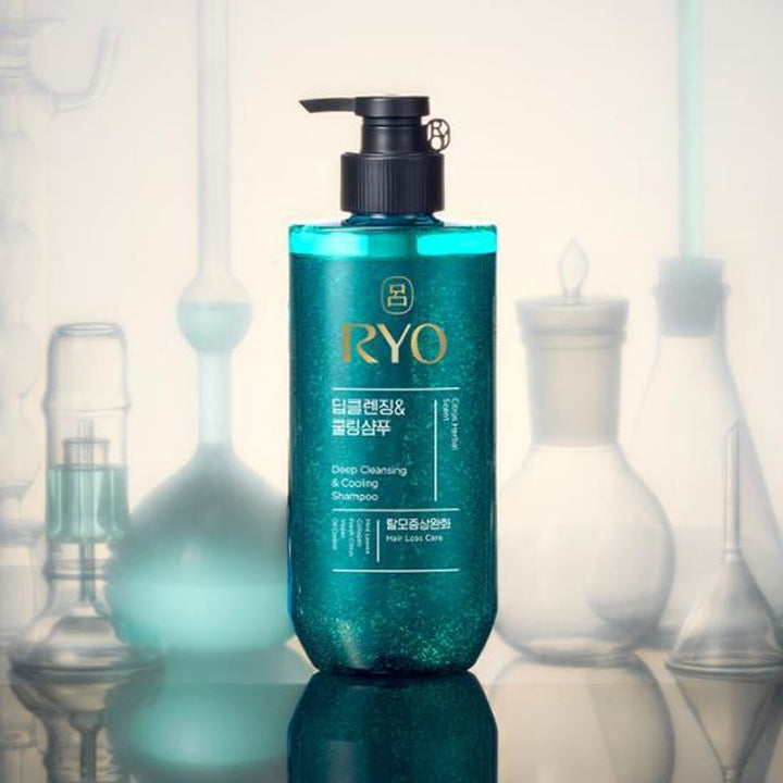 Dầu Gội RYO Deep Cleansing &amp; Cooling Shampoo-Kallos