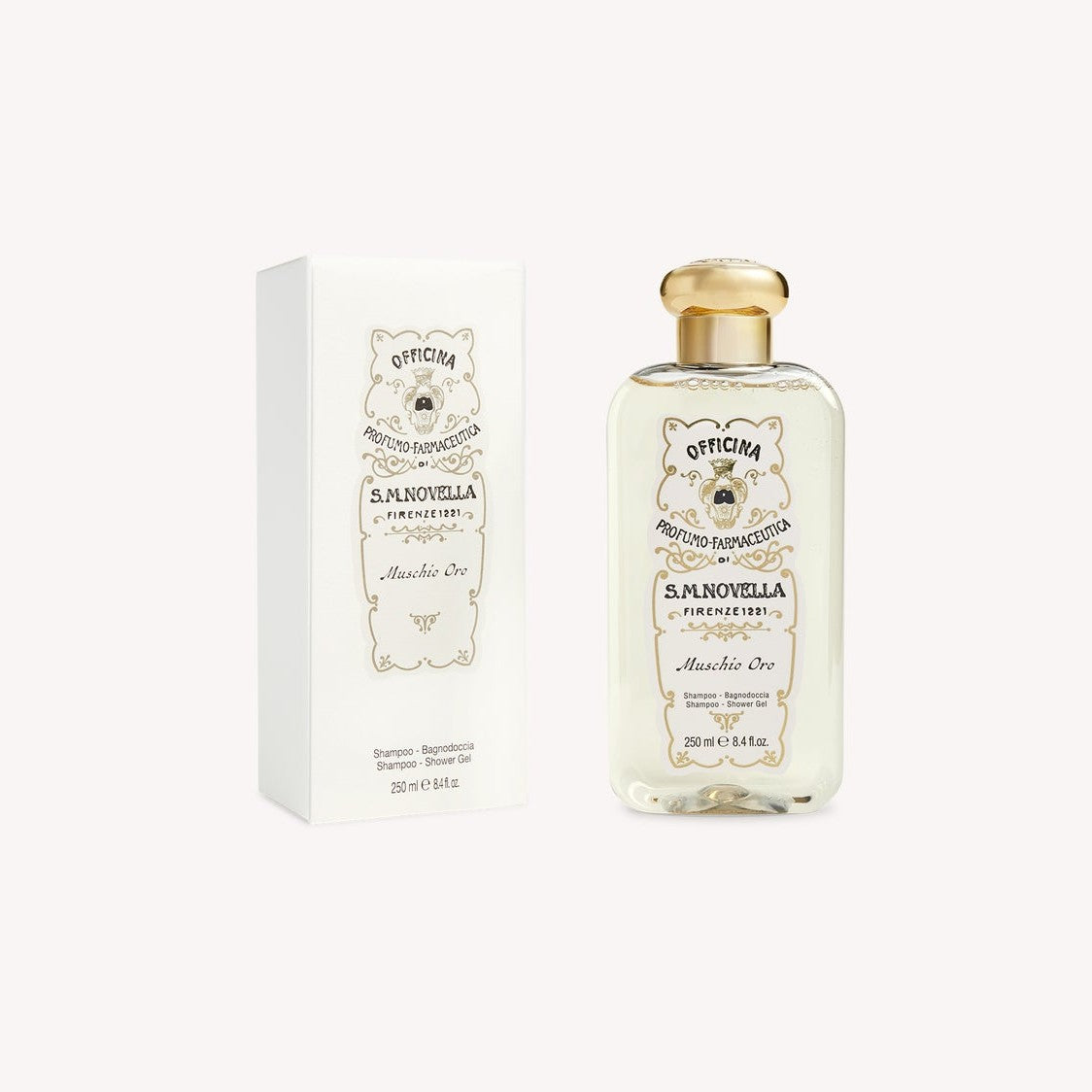 Dầu Tắm & Gội Santa Maria Novella Muschio Oro Shampoo & Shower Gel