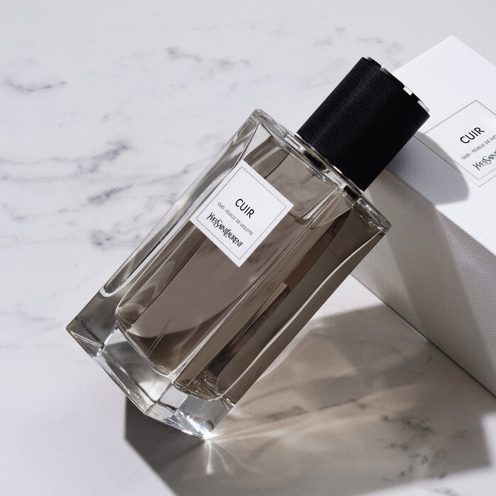 YSL CUIR 香水 OUD・フルール・ド・ヴァイオレット125ml イヴ・サン
