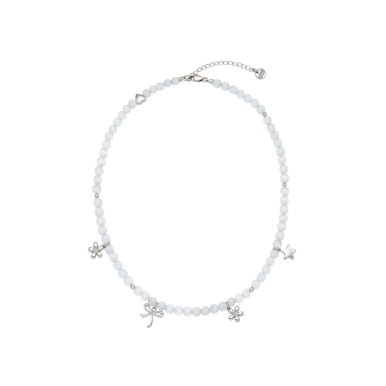 Dây Chuyền Stand Oil Dear Memory Necklace #Pale Gray-Kallos