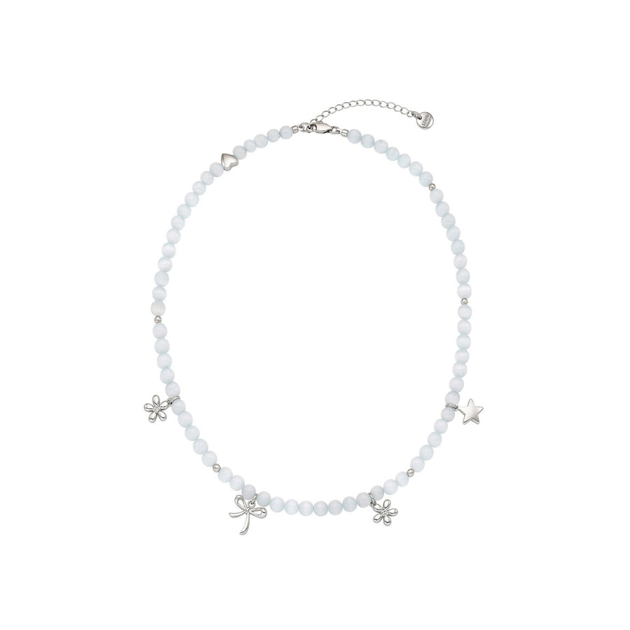 Dây Chuyền Stand Oil Dear Memory Necklace #Pale Gray-Kallos