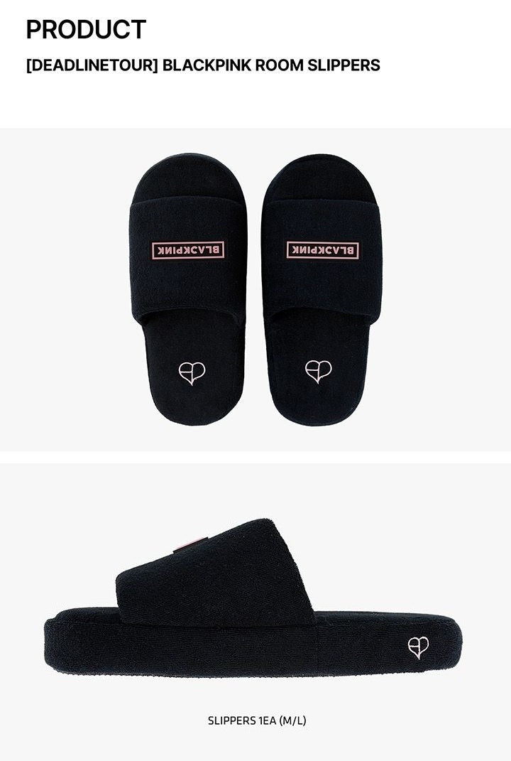 Dép BLACKPINK Room Slippers #Deadline Tour