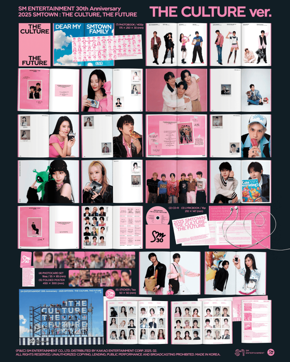 Đĩa 2025 SMTOWN: The Culture, The Future (The Culture Ver) (Limited Edition)