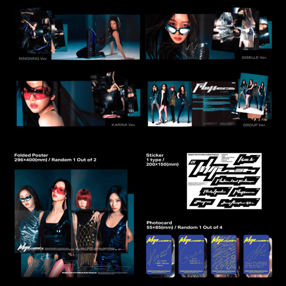 Đĩa aespa The 5th Mini Album [Whiplash] (SPEED Ver) (Random)-Kallos