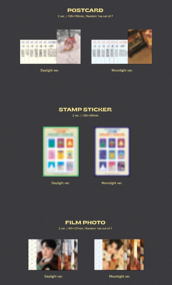 Đĩa ATBO 1st Single Album [MUST HAVE] Moonlight Ver