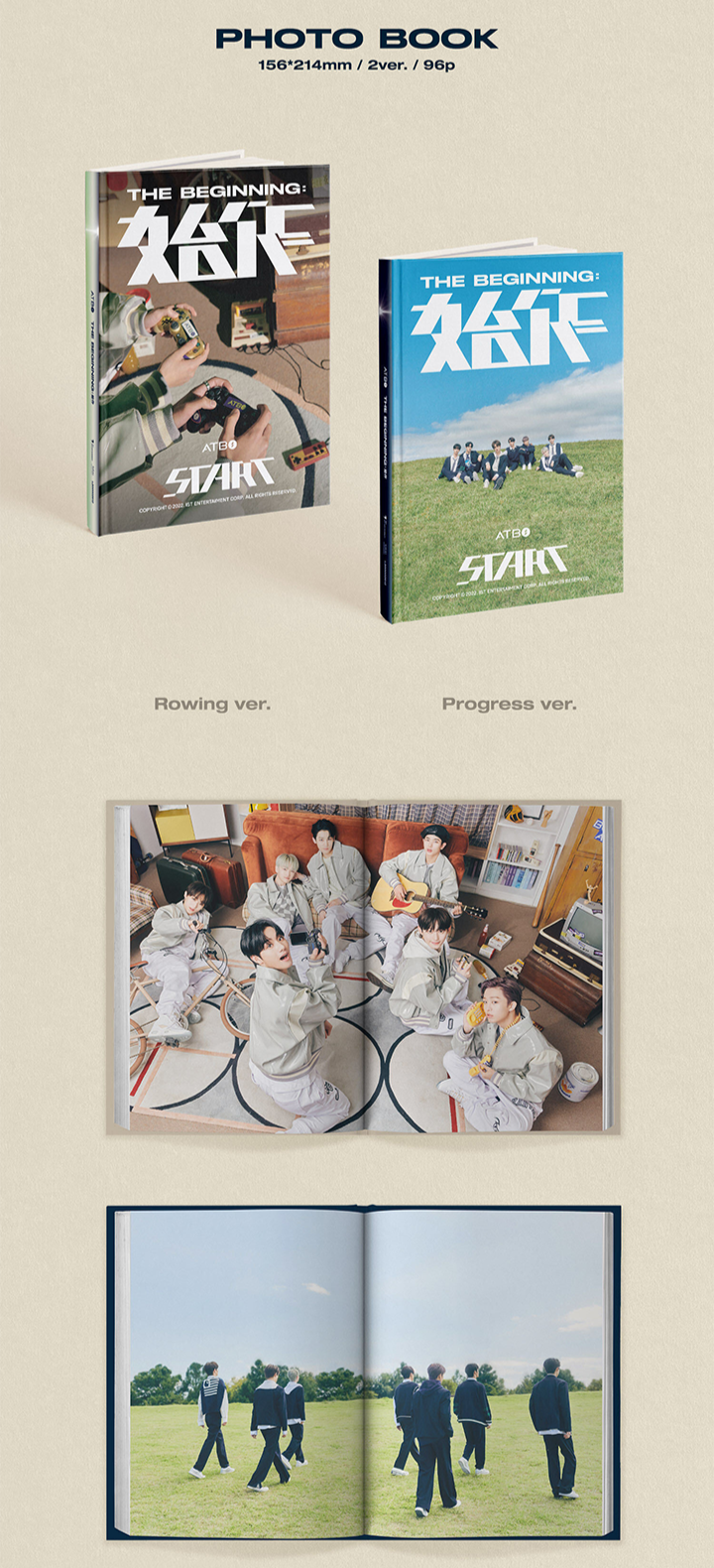 Đĩa ATBO 2nd MINI ALBUM [The Beginning: 始作]-Kallos