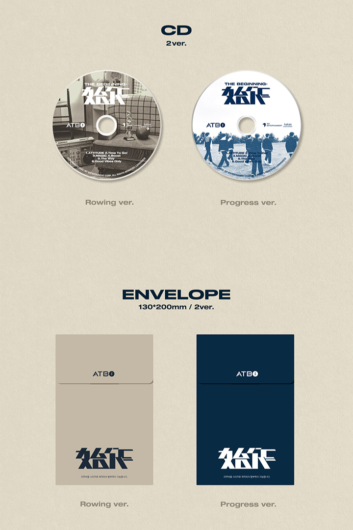 Đĩa ATBO 2nd MINI ALBUM [The Beginning: 始作]-Kallos