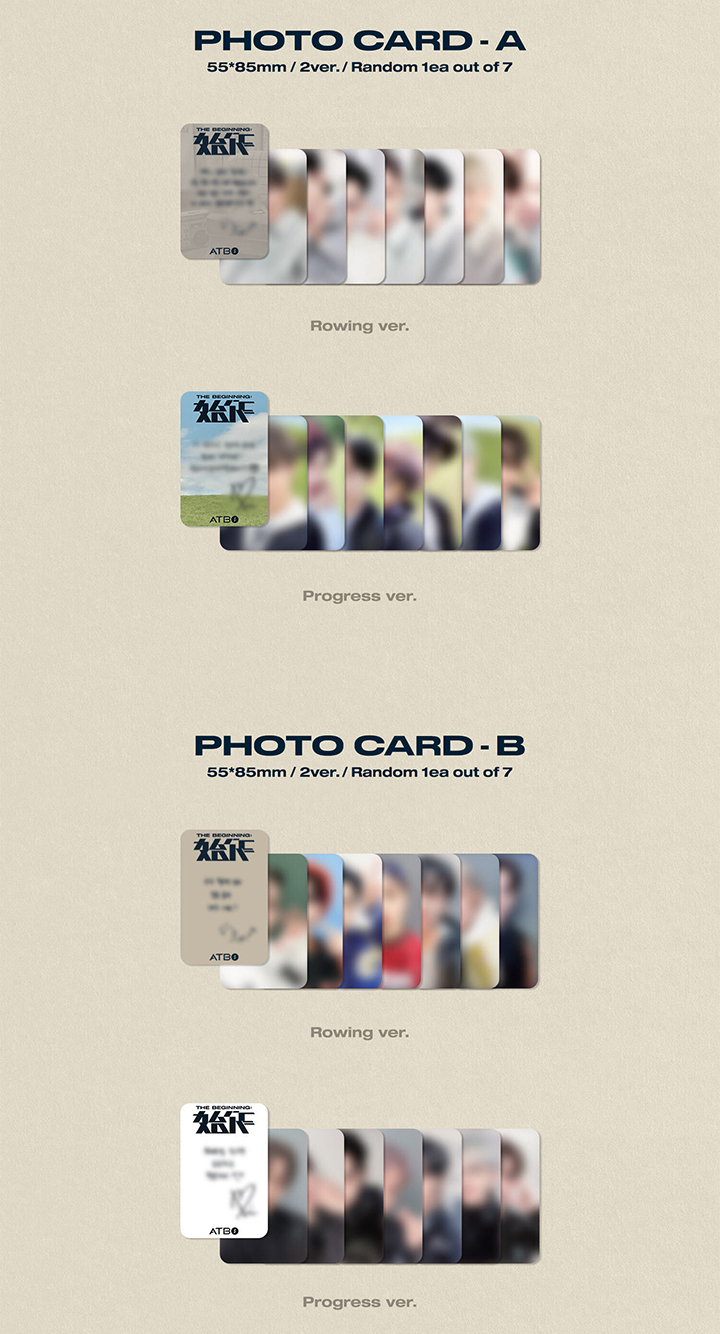 Đĩa ATBO 2nd MINI ALBUM [The Beginning: 始作]-Kallos