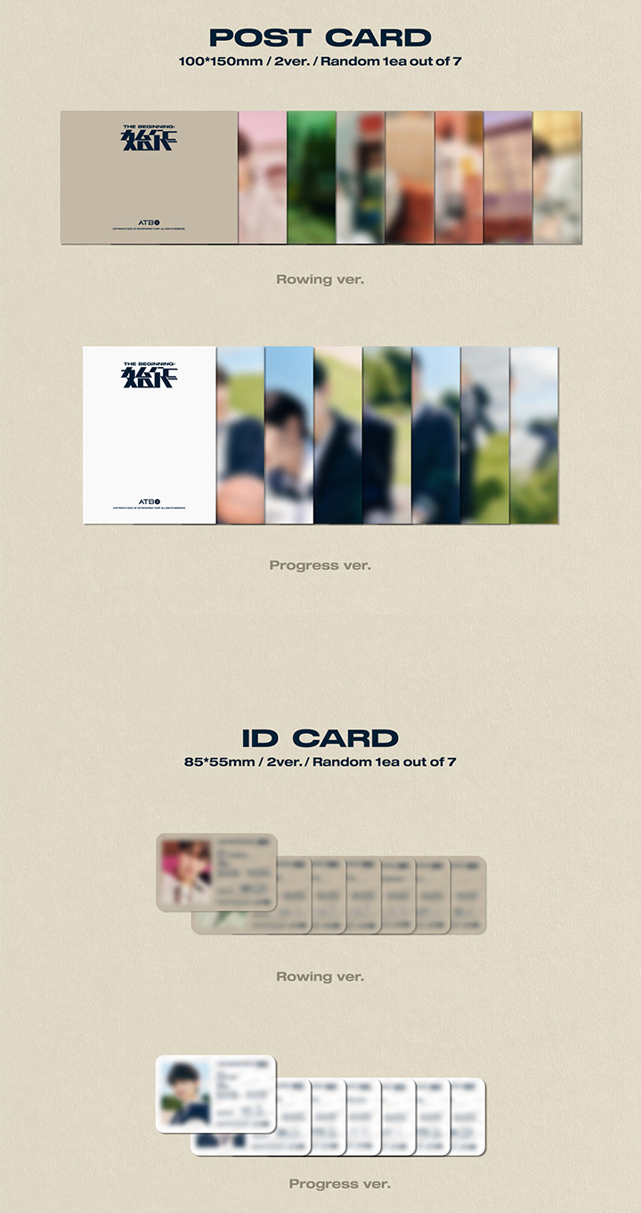 Đĩa ATBO 2nd MINI ALBUM [The Beginning: 始作]-Kallos