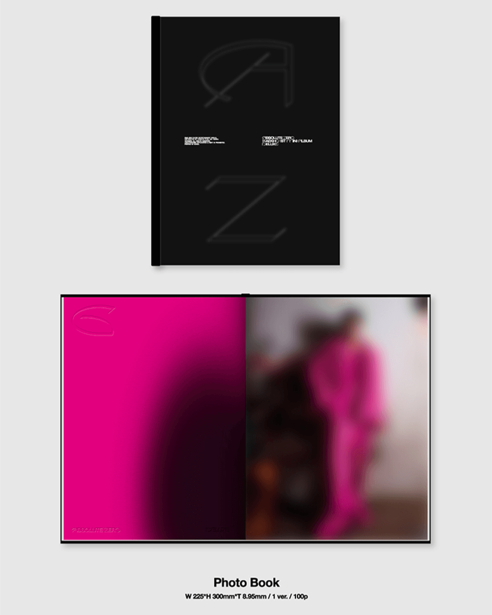 Đĩa BAEKHO (KANG DONG HO) 1st Mini Album 'Absolute Zero' Deluxe Ver.