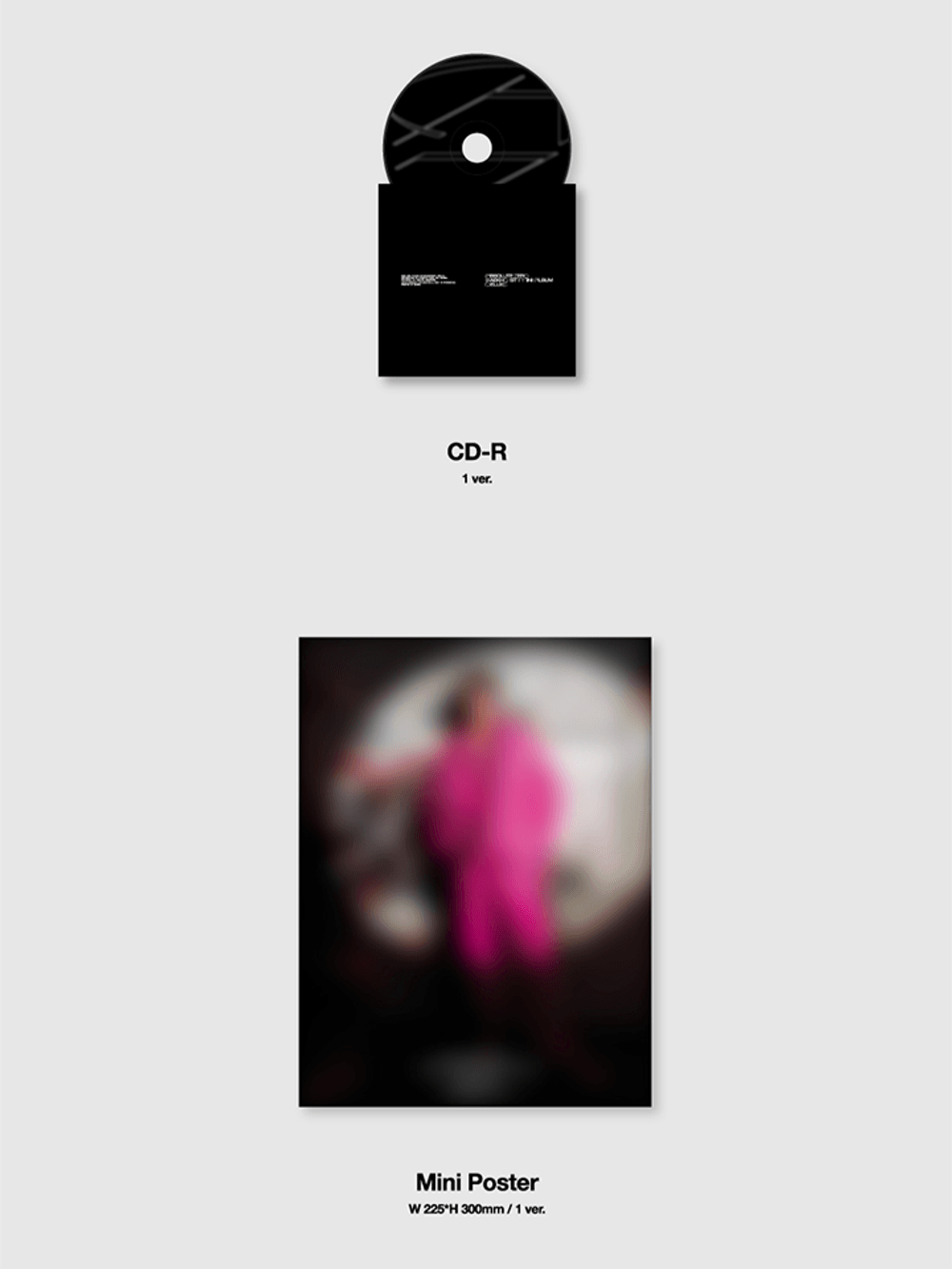 Đĩa BAEKHO (KANG DONG HO) 1st Mini Album 'Absolute Zero' Deluxe Ver. - Kallos Vietnam