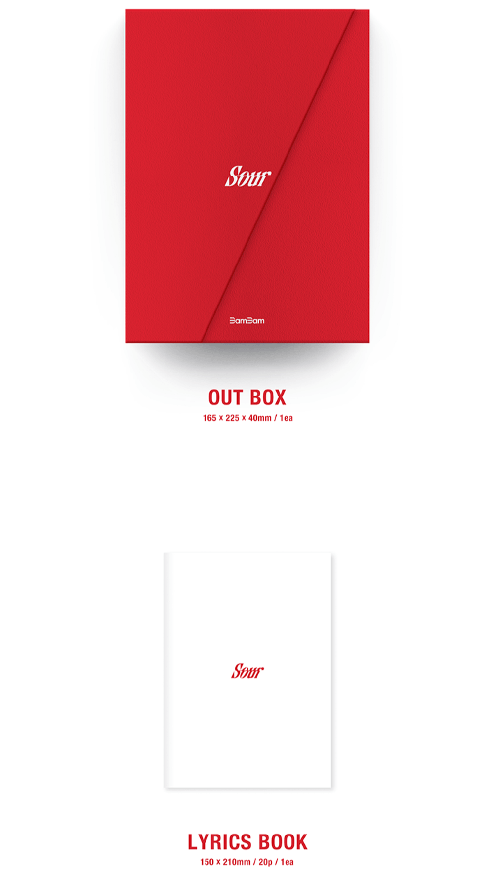 Đĩa BamBam 1st Full Album [Sour & Sweet] Option-Kallos