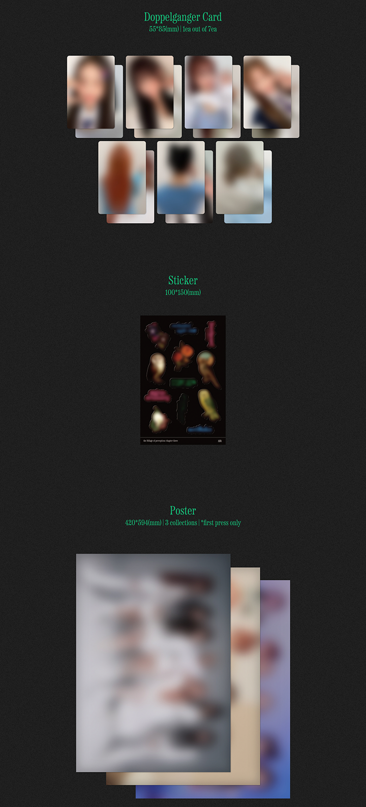Đĩa Billlie 4th Mini ALBUM [The Billage of Perception: Chapter Three] (Random)