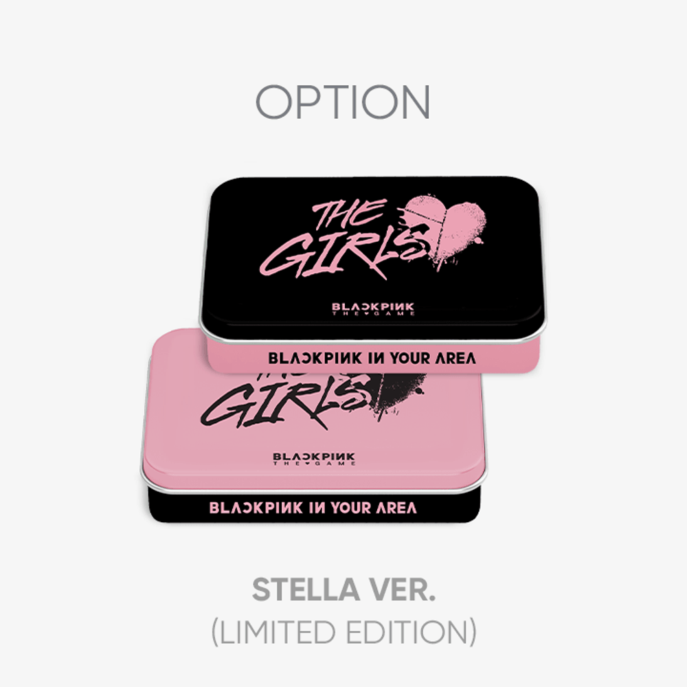 Đĩa BLACKPINK THE GAME OST [THE GIRLS] Stella Ver (Option)-Kallos