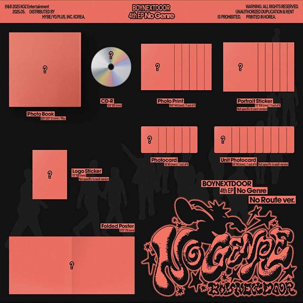 Đĩa BOYNEXTDOOR 4th EP [No Genre] (Random)