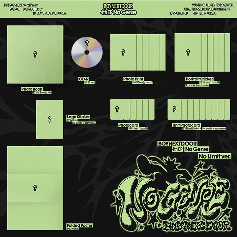 Đĩa BOYNEXTDOOR 4th EP [No Genre] (Random)-Kallos
