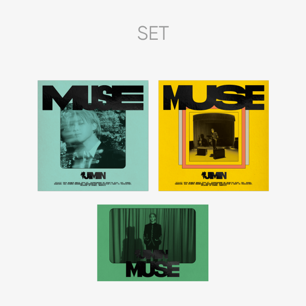 Đĩa BTS Jimin (BTS) 'MUSE' (Set) + 'MUSE' (Weverse Albums Ver.) Set