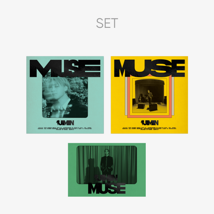 Đĩa BTS Jimin (BTS) 'MUSE' (Set) + 'MUSE' (Weverse Albums Ver.) Set - Kallos Vietnam