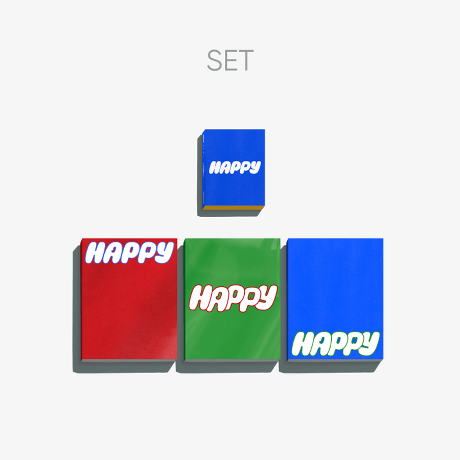 Đĩa BTS Jin (BTS) 'Happy' (Set) + 'Happy' (Weverse Albums Ver.) Set - Kallos Vietnam