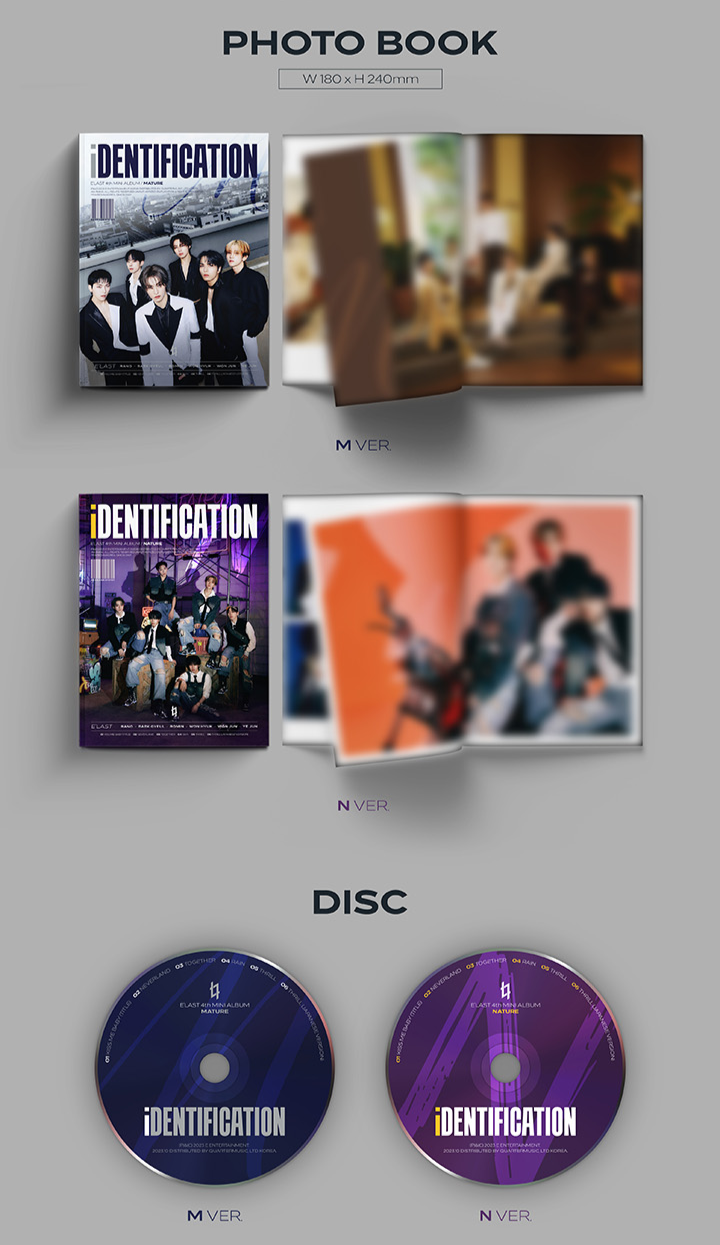 Đĩa E'LAST 4th Mini Album [Identification]-Kallos