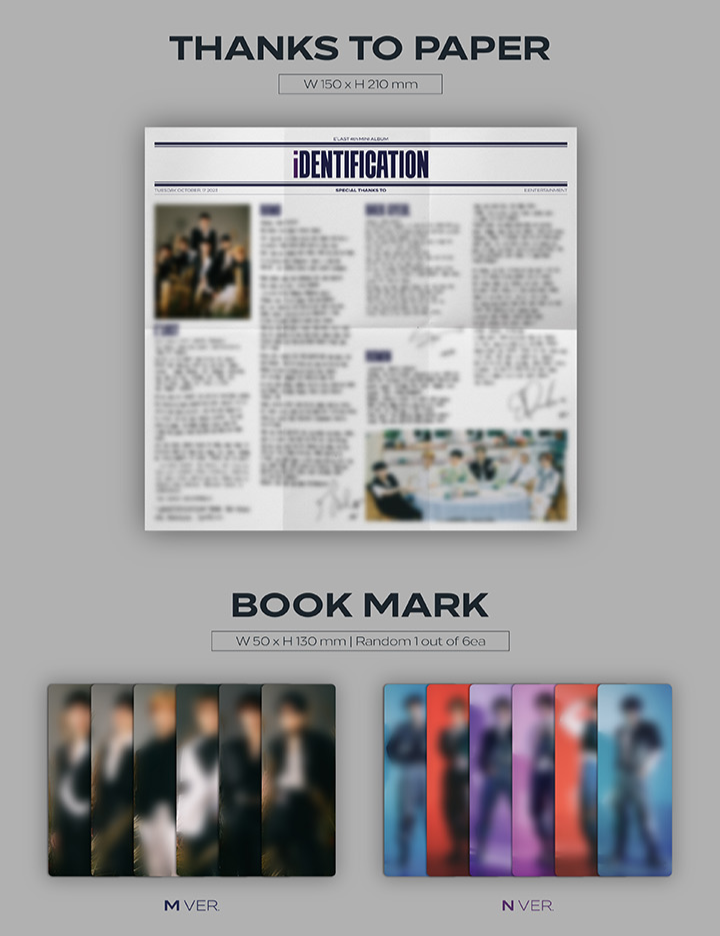 Đĩa E'LAST 4th Mini Album [Identification]-Kallos