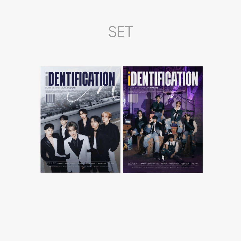 Đĩa E'LAST 4th Mini Album [Identification] (Set)-Kallos