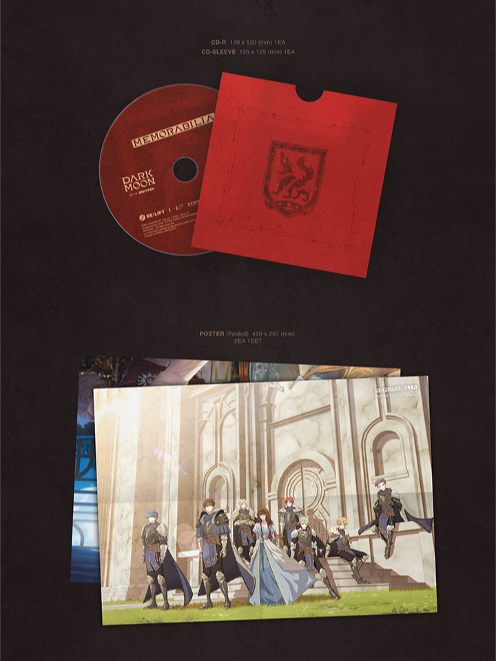 Đĩa ENHYPEN DARK MOON SPECIAL ALBUM <MEMORABILIA> (Vargr Ver)-Kallos
