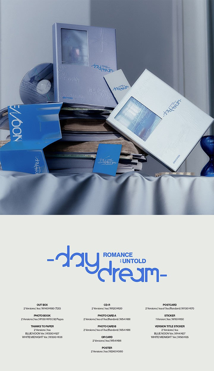 Đĩa ENHYPEN ROMANCE: UNTOLD -daydream- (Random)-Kallos