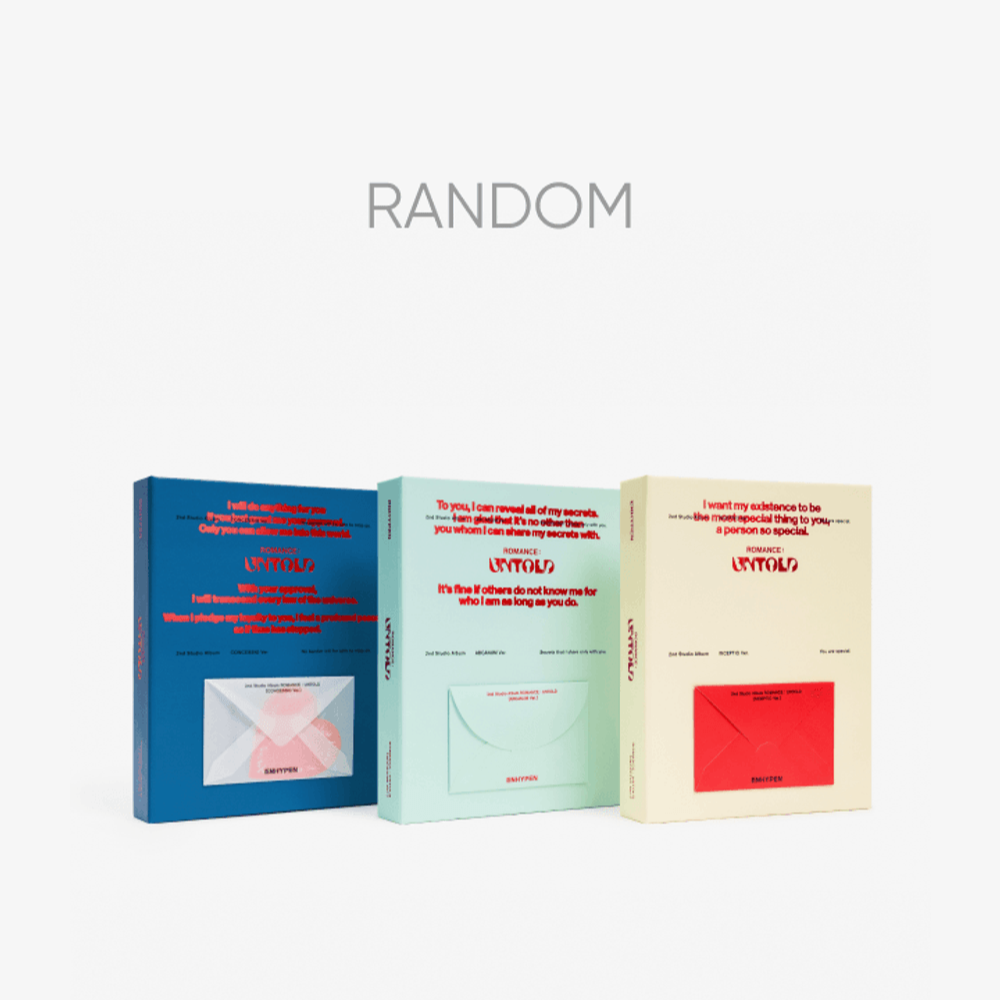 Đĩa ENHYPEN ROMANCE: UNTOLD (Random)-Kallos