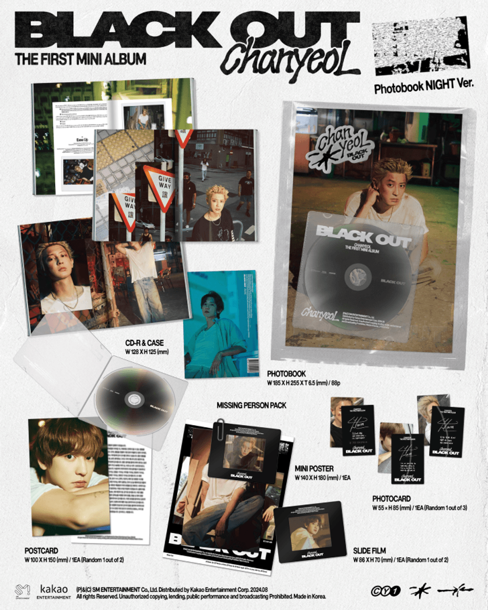 Đĩa EXO The 1st Mini Album [Black Out] (Photo Book Ver) (Random)-Kallos